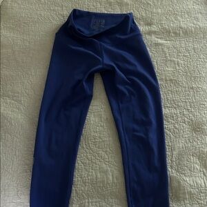 Blue Fleo leggings